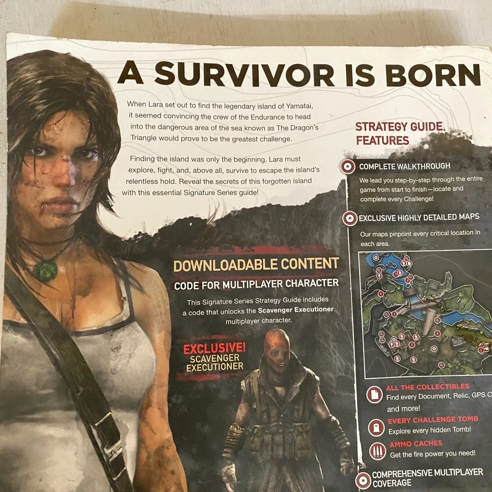 Tomb Raider Books‎ Brady Games Signature Series Guide